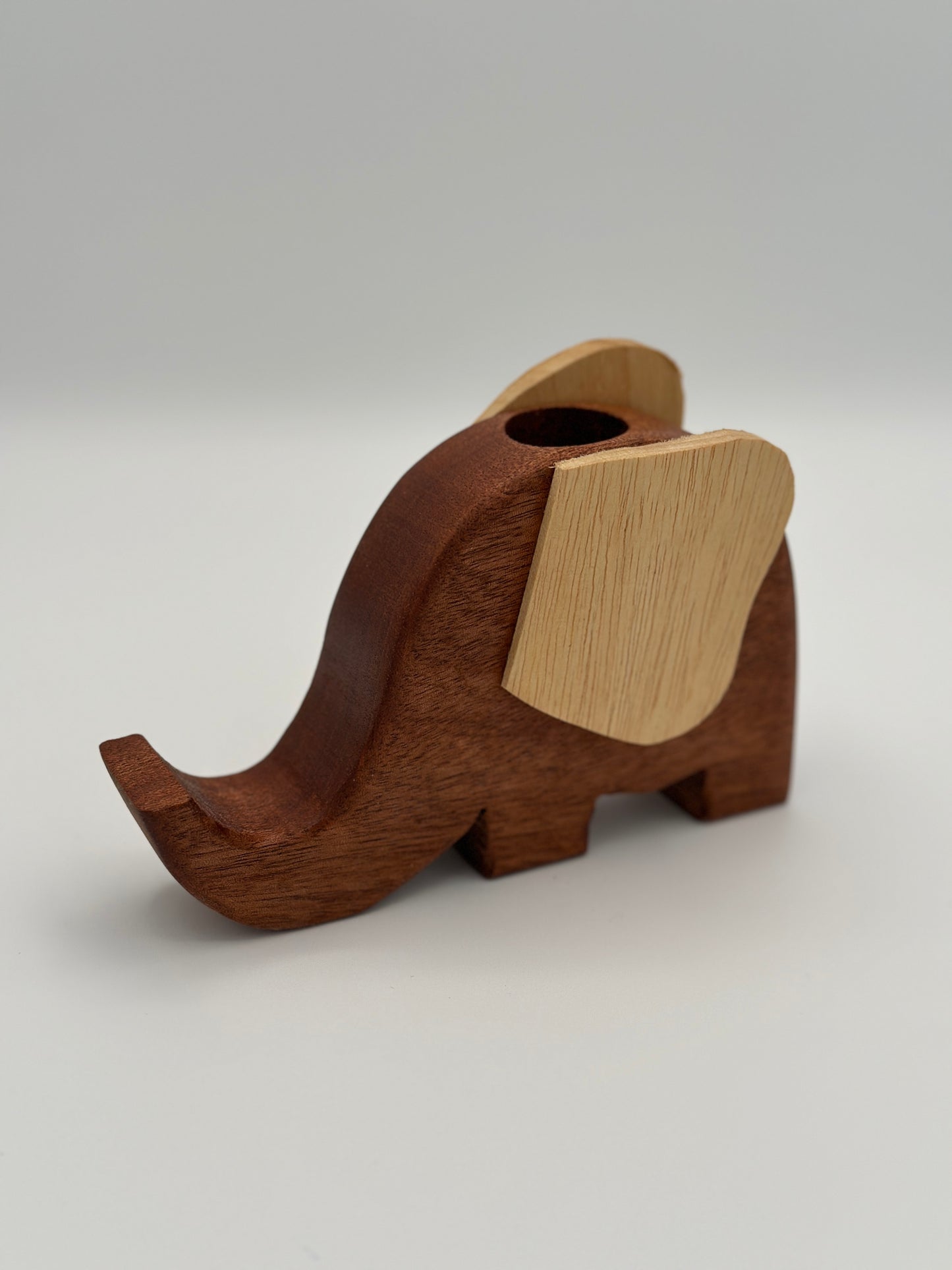 Elegant Elephant Pen & Phone Holder