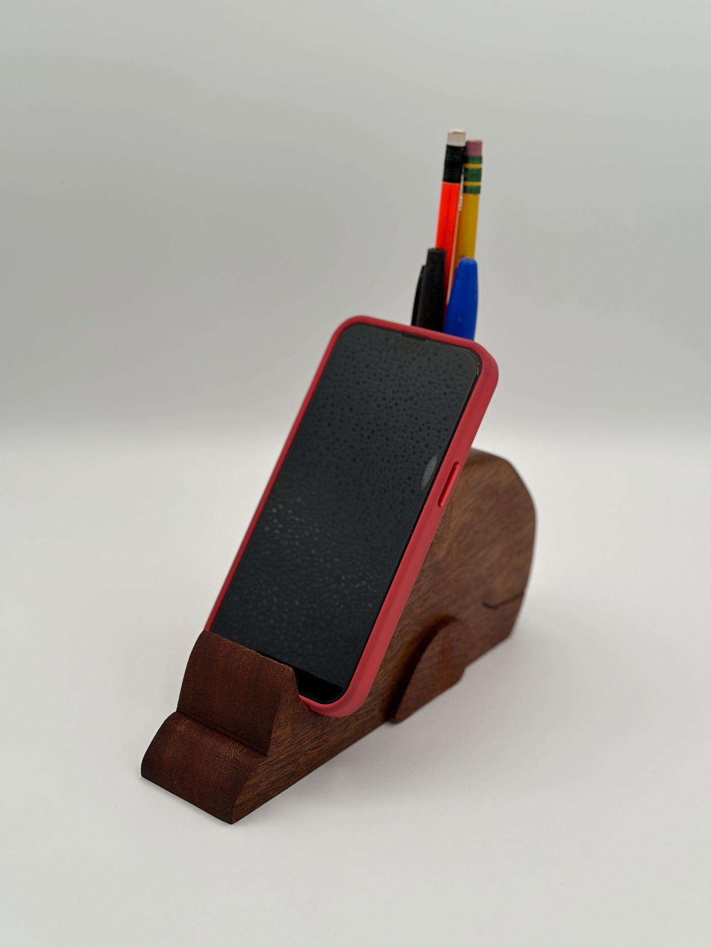 Whimsical Whale Pen & Phone Holder