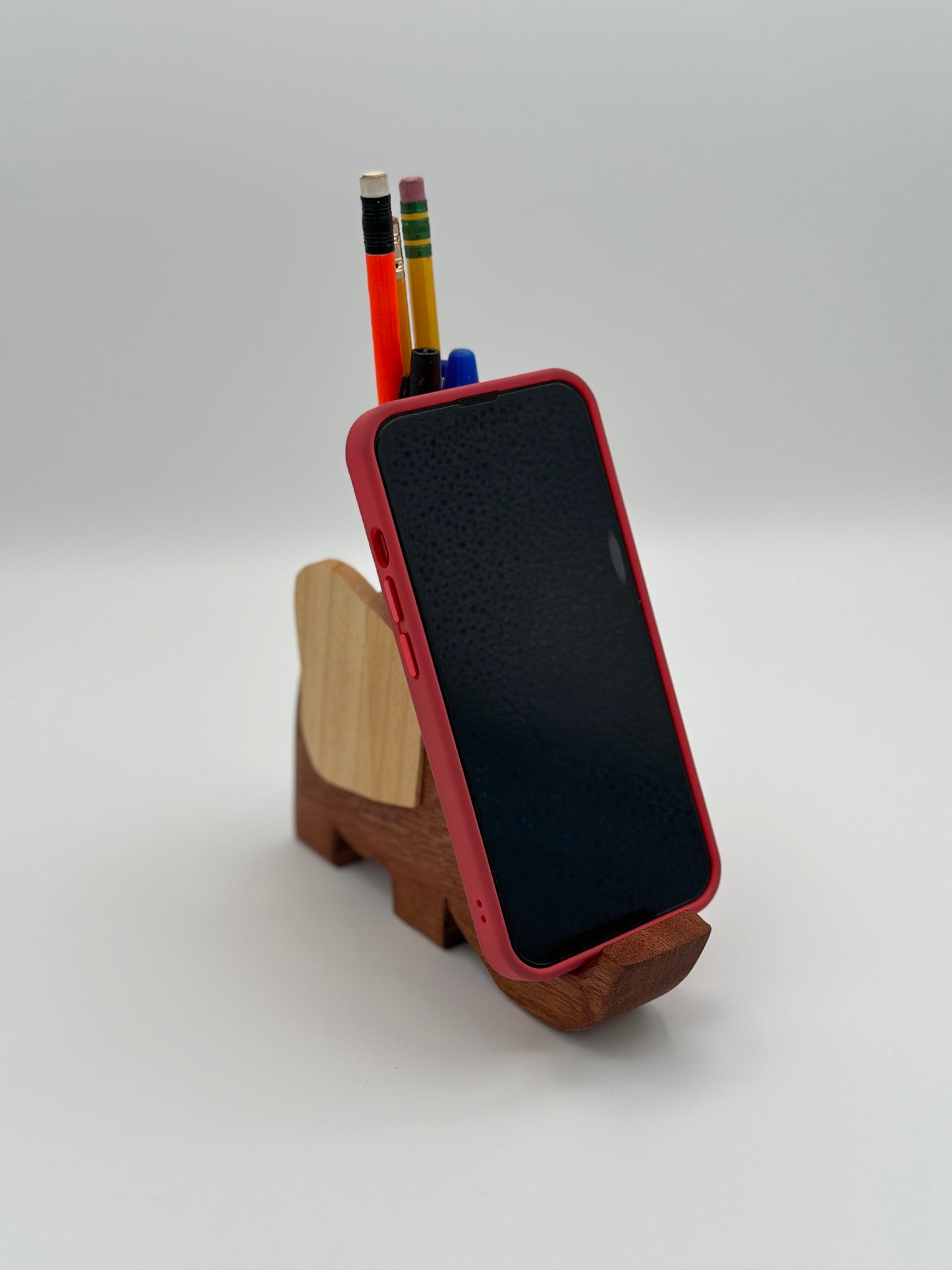 Elegant Elephant Pen & Phone Holder