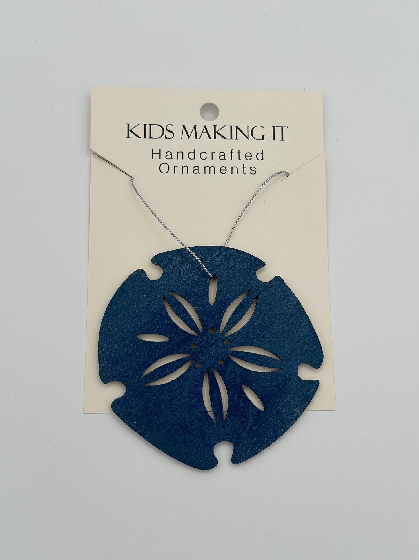 Wooden Sand Dollar Ornament